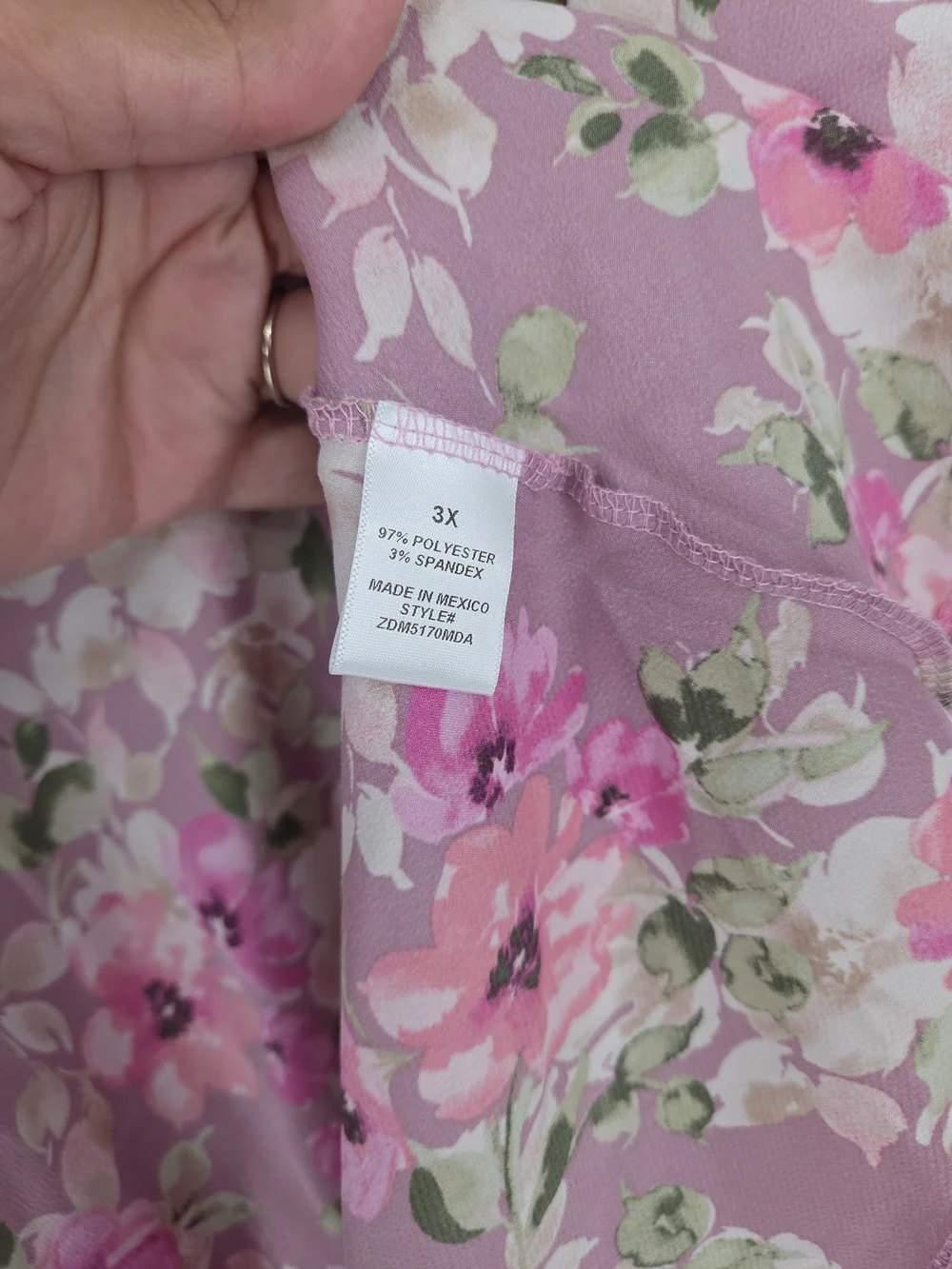 Fashion Nova Pink Floral Midi Skirt Size 3X